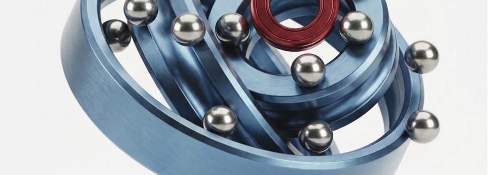 Steel bearing render
